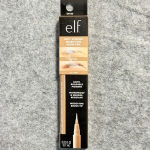 ELF Holy Strokes Micro-Fine Brow Pen Blonde 84420 Waterproof Smudge-Resistant
